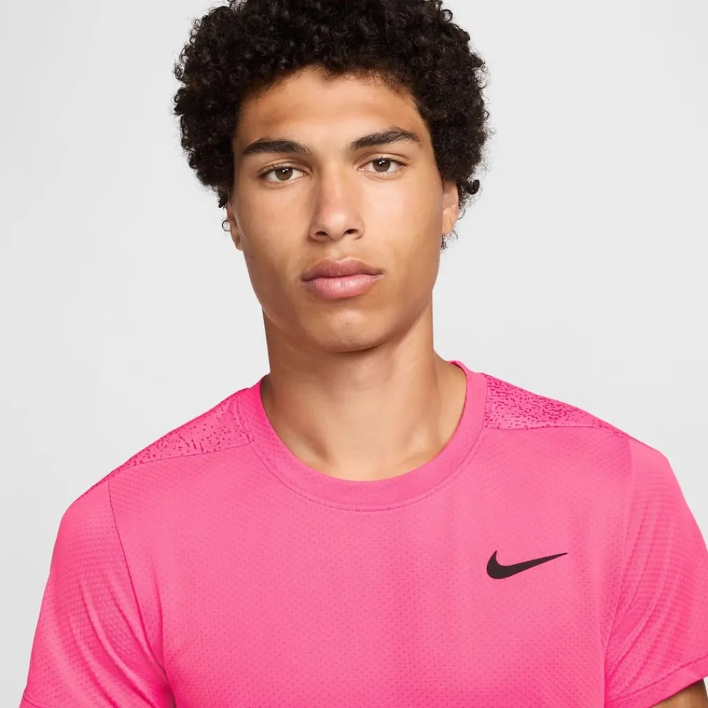 Fitness And Gymwear*Nike Df Slam Ny Crew Neck Regular Fit T-Shirt in Pink