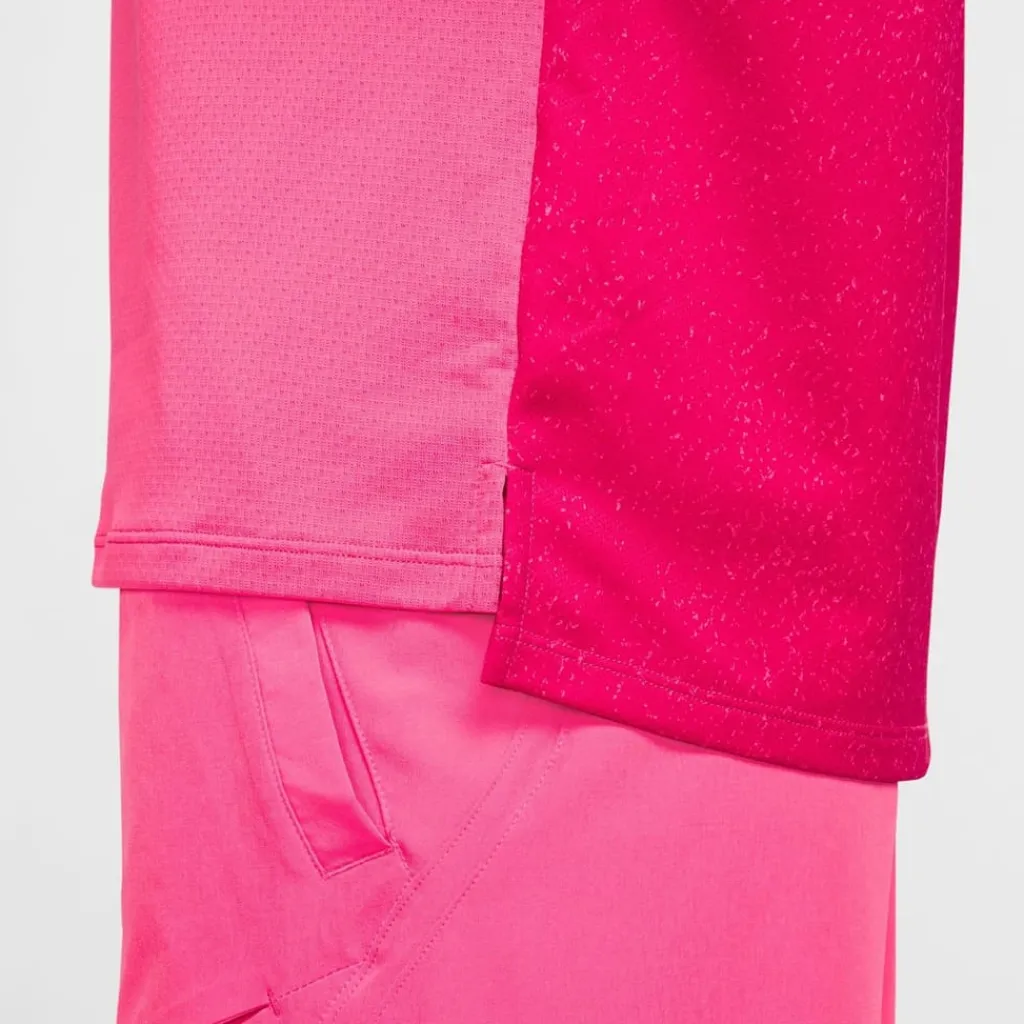 Fitness And Gymwear*Nike Df Slam Ny Crew Neck Regular Fit T-Shirt in Pink