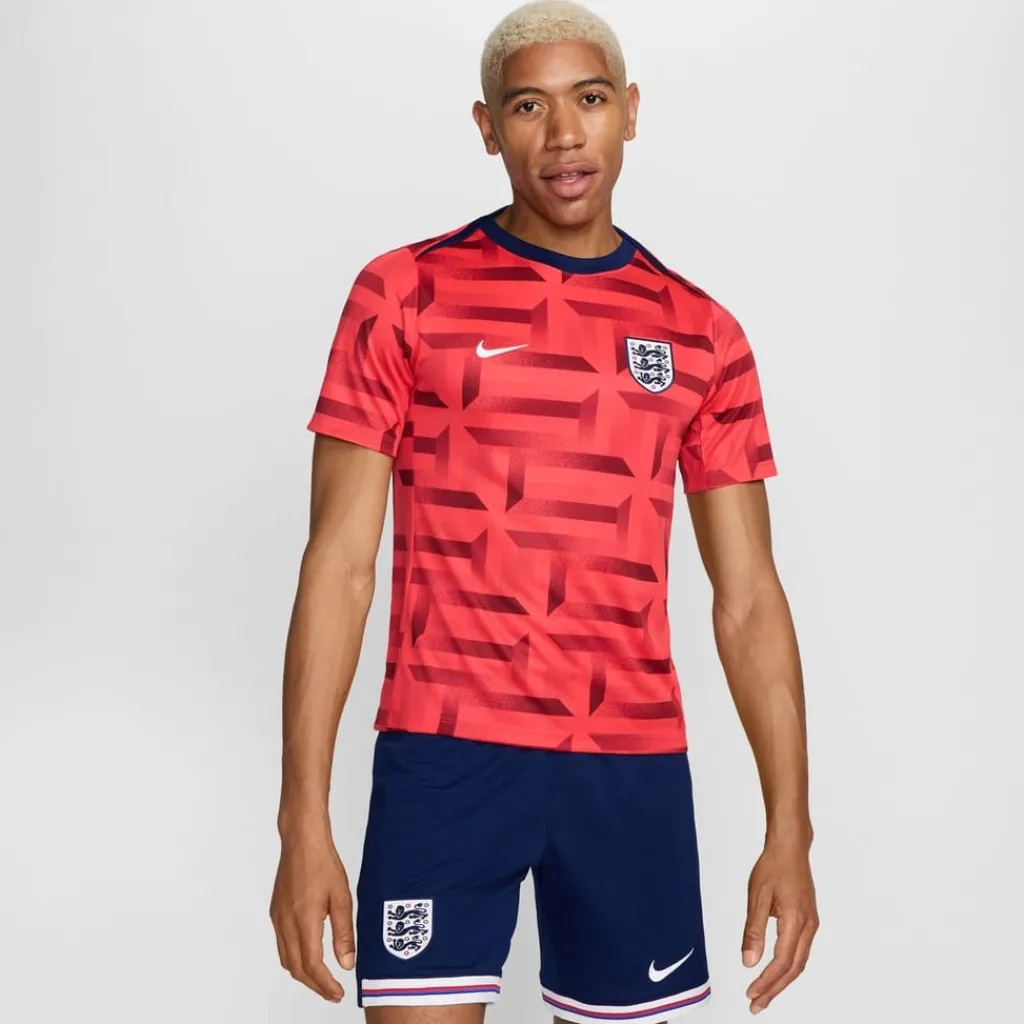 Football And Rugby Clothing*Nike England Academy Pro Pre Match Shirt 2024 Adults in Red