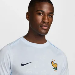 Football And Rugby Clothing*Nike France Academy Pro Away Pre Match Shirt 2024 Adults in Blue