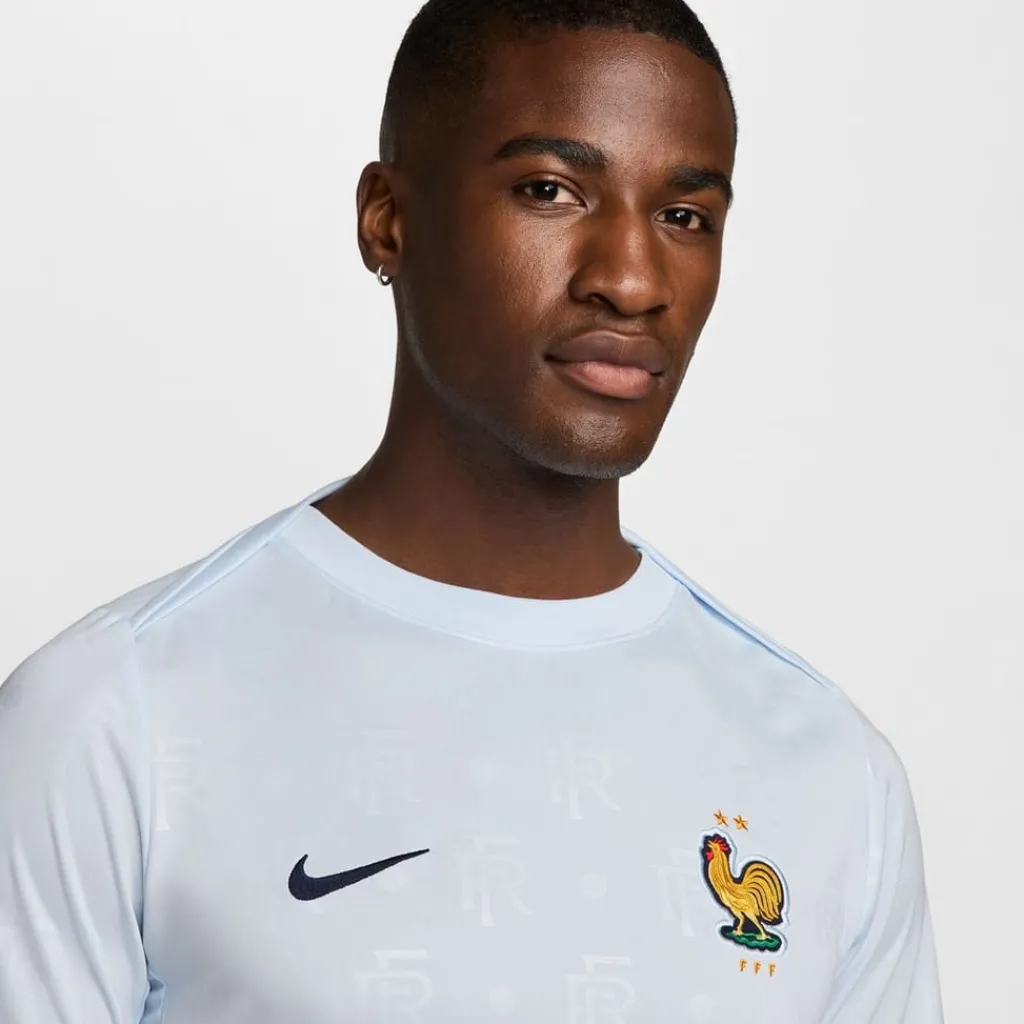 Football And Rugby Clothing*Nike France Academy Pro Away Pre Match Shirt 2024 Adults in Blue