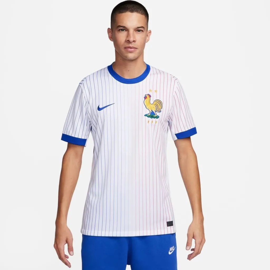 Football And Rugby Clothing*Nike France Away Shirt 2024 Adults in White
