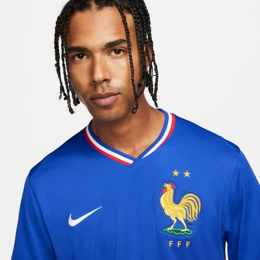 Football And Rugby Clothing*Nike France Home Shirt 2024 Adults in Blue