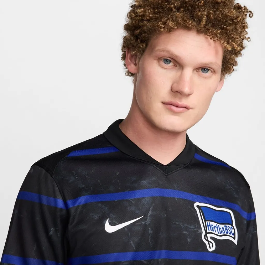 Football And Rugby Clothing*Nike Hertha Bsc Away Shirt 2024 2025 Adults in Black