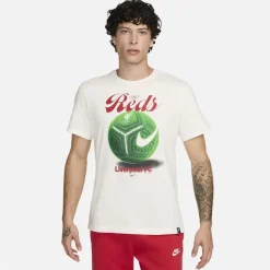 Football And Rugby Clothing*Nike HM Crew Neck Regular Fit T-Shirt in Beige