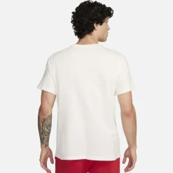Football And Rugby Clothing*Nike HM Crew Neck Regular Fit T-Shirt in Beige