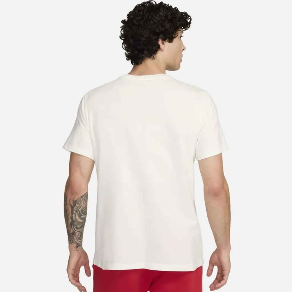 Football And Rugby Clothing*Nike HM Crew Neck Regular Fit T-Shirt in Beige