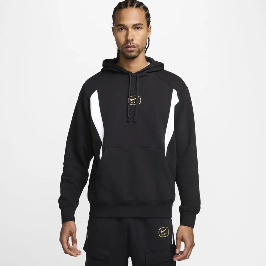 Sweatshirts*Nike Hooded Relaxed Fit Long Sleeve Sweatshirt in Black