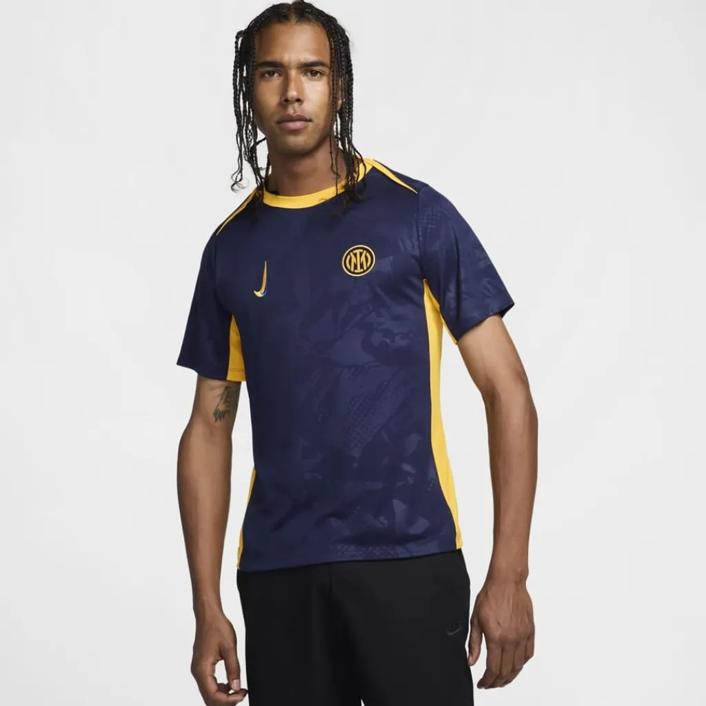 Football And Rugby Clothing*Nike Inter Milan Third Pre Match Shirt 2024 2025 Adults in Blue