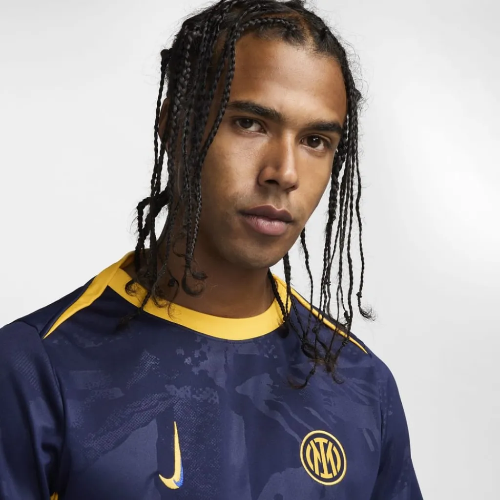 Football And Rugby Clothing*Nike Inter Milan Third Pre Match Shirt 2024 2025 Adults in Blue