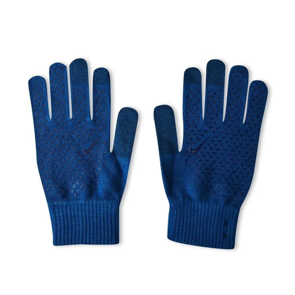 Gloves-Scarves-Umbrellas*Nike Knitted Tg Glv .2 44 in Blue