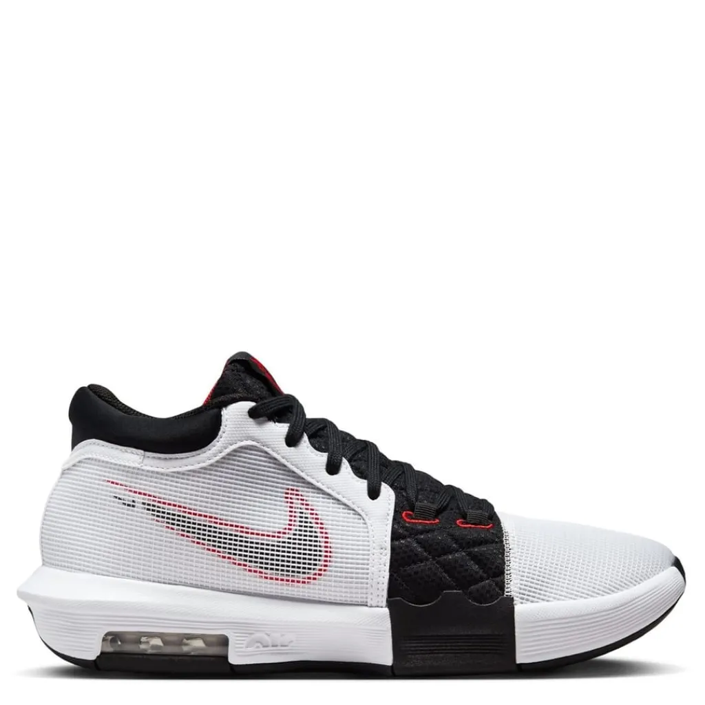 Trainers*Nike Lebron Witness VIII Hi-Top Basketball Sneakers in White