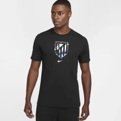 Football And Rugby Clothing*Nike M Nk Crest Tee in Black