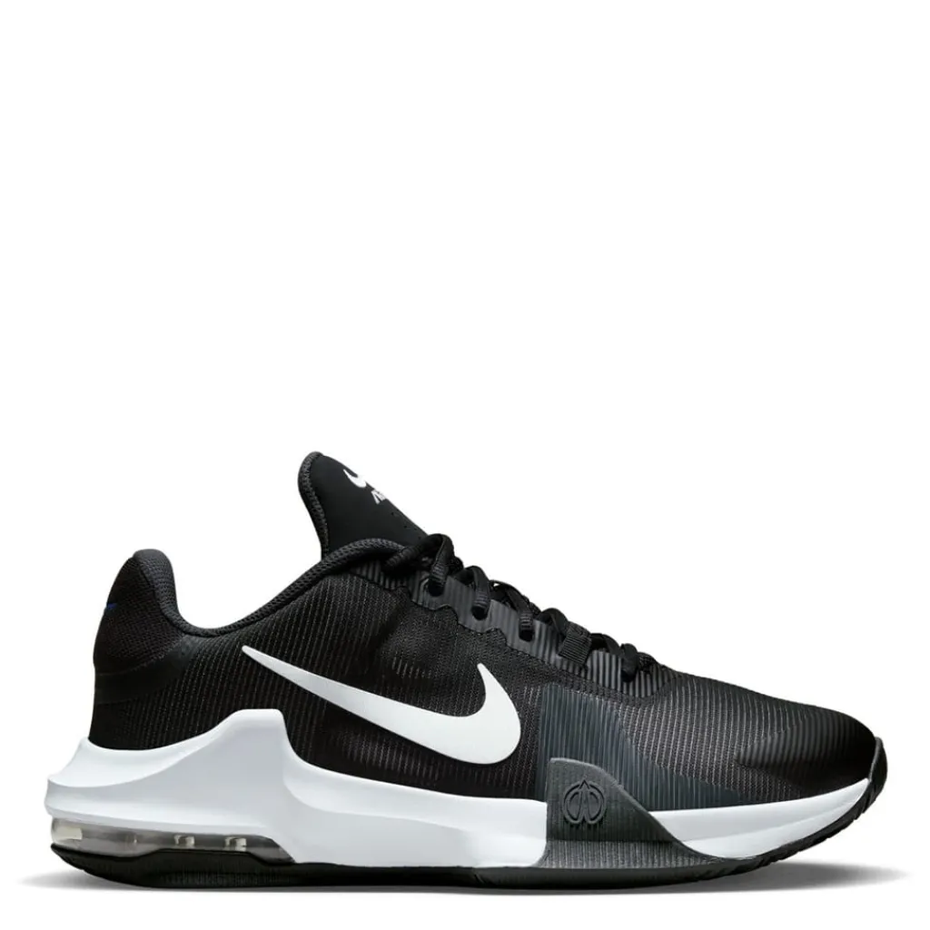 Trainers|Footwear*Nike Mens Air Max Impact 4 Basketball Shoes in Black