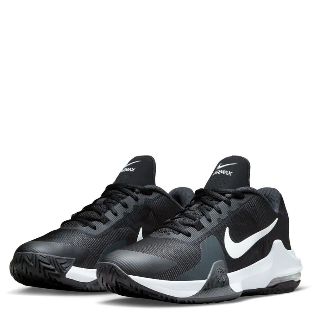 Trainers|Footwear*Nike Mens Air Max Impact 4 Basketball Shoes in Black
