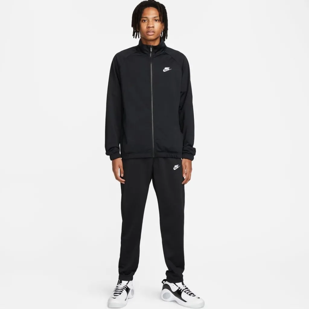 Tracksuits*Nike Mens Club Pk Tracksuit in Black