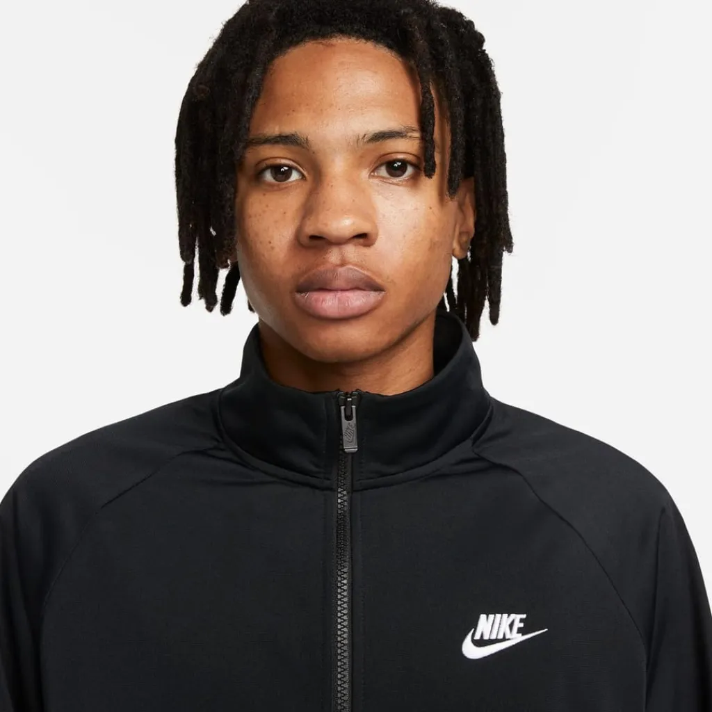 Tracksuits*Nike Mens Club Pk Tracksuit in Black