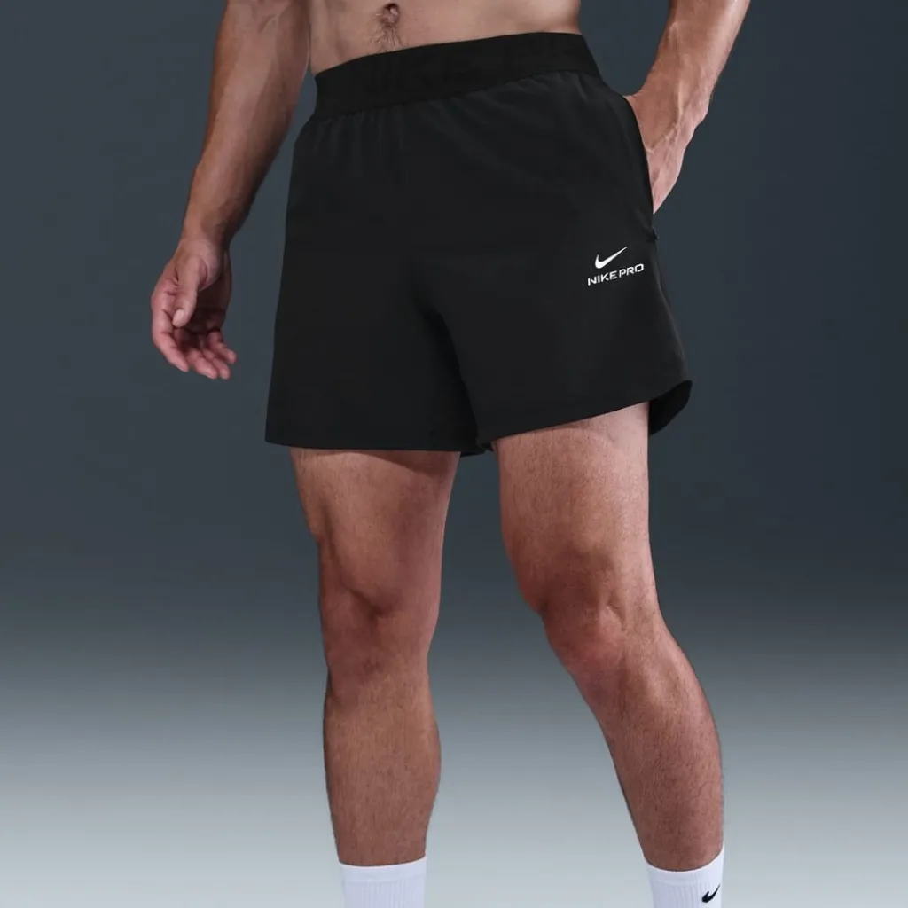 Fitness And Gym Shorts|Fitness And Gymwear*Nike Mens Dri Fit 6 Shorts in Black