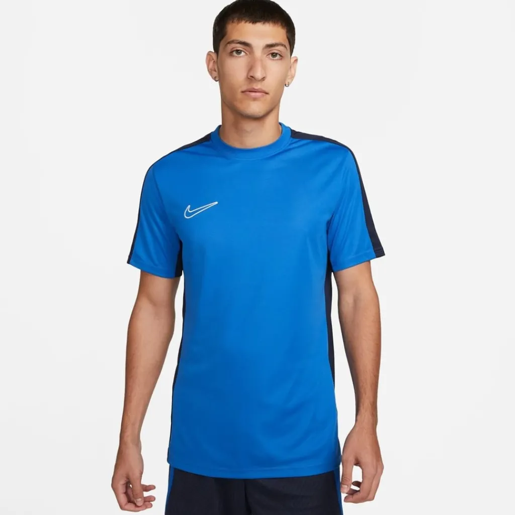 Football And Rugby Clothing*Nike Mens Dri Fit Academy Short Sleeve Football Top in Blue