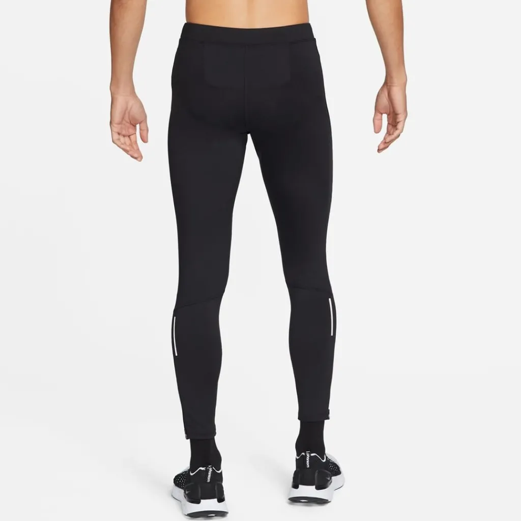 Fitness And Gym Pants*Nike Mens Dri Fit Challenger Running Tights in Black