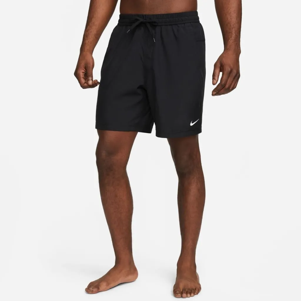 Fitness And Gym Shorts*Nike Mens Dri Fit Form 7 Unlined Versatile Shorts in Black