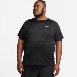 Fitness And Gymwear*Nike Mens Dri Fit Ready Short Sleeve Fitness Top in Black
