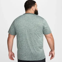 Fitness And Gymwear*Nike Mens Dri Fit Rise 365 Short Sleeve Running Top in Green