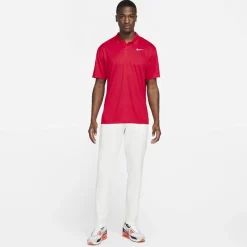 Polo Shirts*Nike Mens Dri Fit Victory Golf Polo Shirt in Red