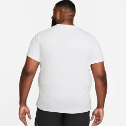 Fitness And Gym Tops|Fitness And Gymwear*Nike Mens Drifit Miler Running Top in White