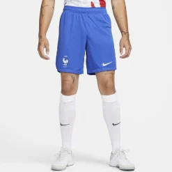 Shorts*Nike Mens Fff 2022 23 Stadium Away Dri Fit Football Shorts Football Shorts in Blue