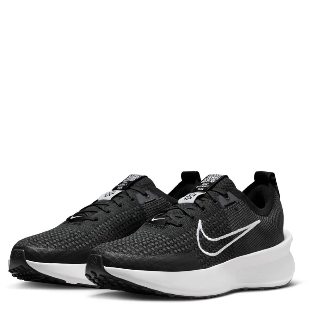 Footwear|Fitness And Gym Footwear*Nike Mens Interact Run Road Running Shoes in Black