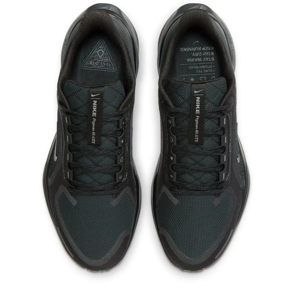 Fitness And Gym Footwear|Running Shoes*Nike Mens Pegasus 41 Gore Tex Waterproof Road Running Shoes in Black