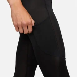 Fitness And Gym Pants*Nike Mens Pro Dri Fit 3 4 Length Fitness Tights in Black
