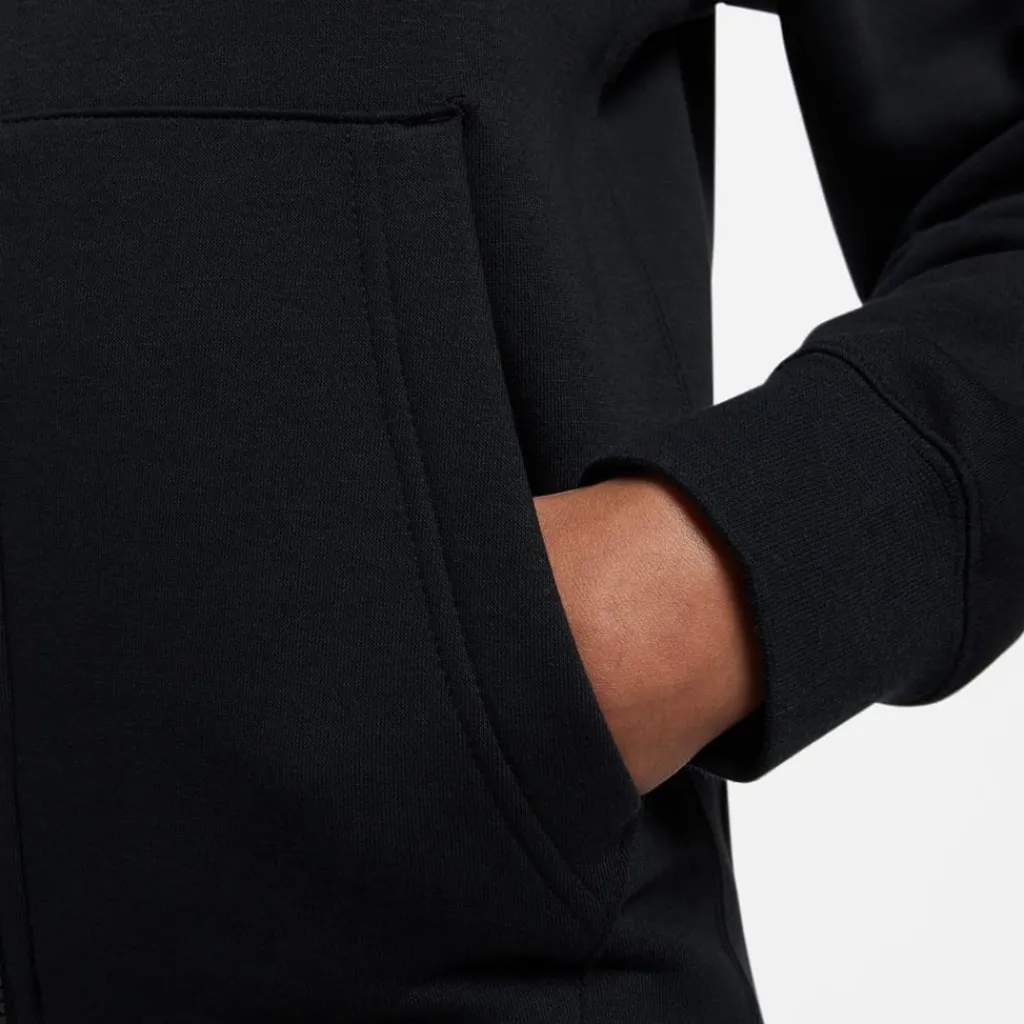 Sweatshirts*Nike Mens Sportswear Club Fleece Full Zip Hoodie in Black