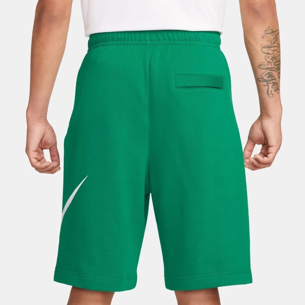 Shorts*Nike Mens Sportswear Club Graphic Shorts in Green