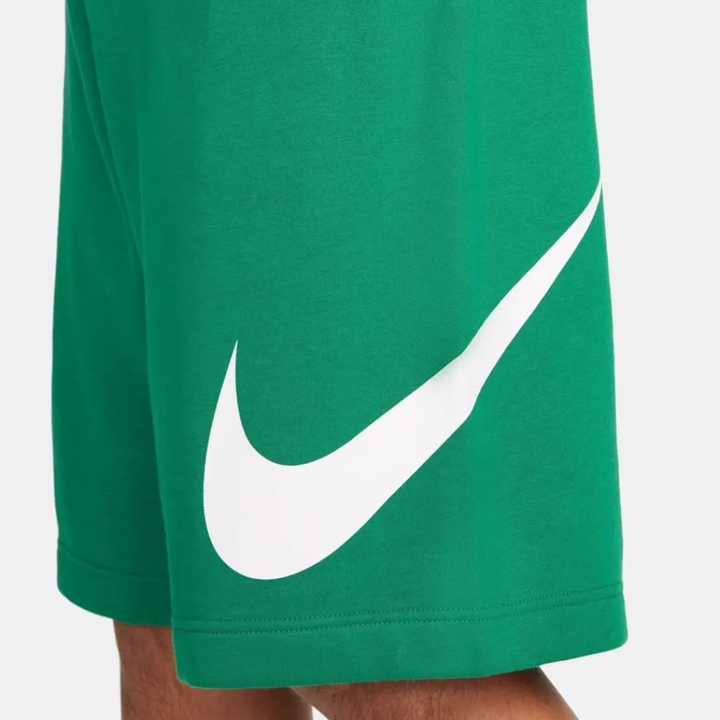 Shorts*Nike Mens Sportswear Club Graphic Shorts in Green