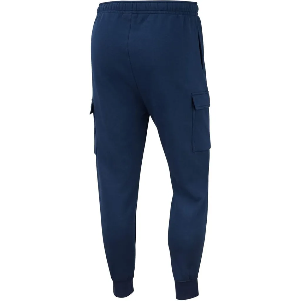 Trousers*Nike Mens Sportswear Club Fleece Cargo Pants in Blue