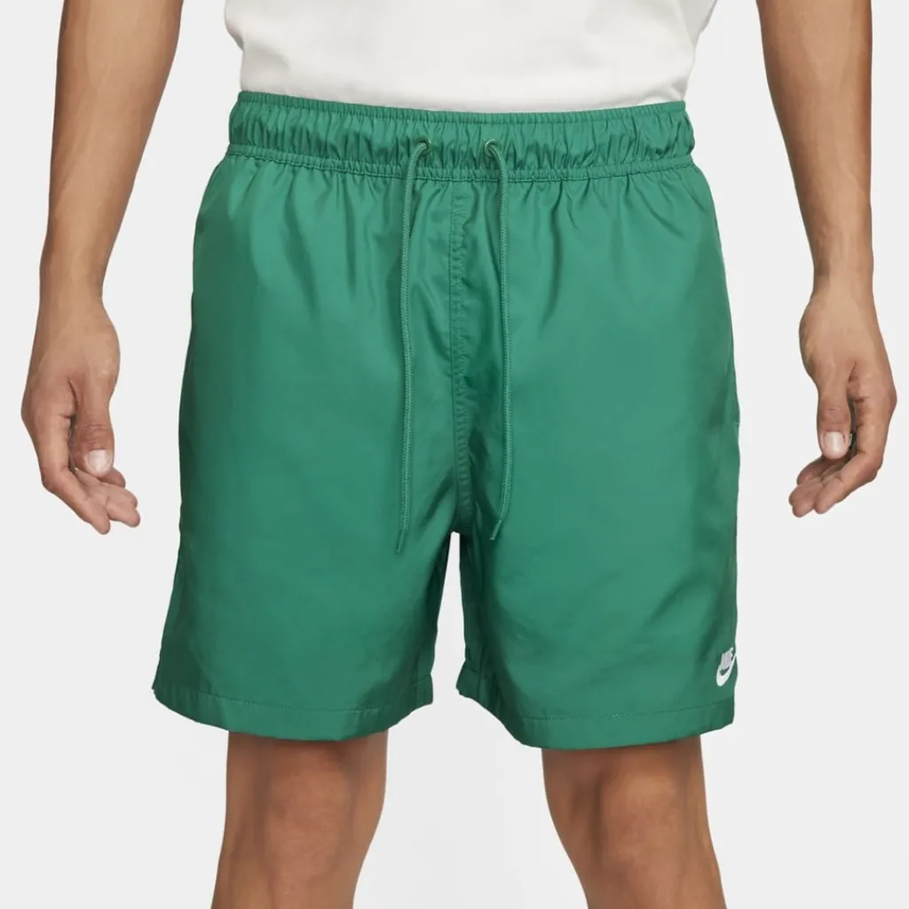 Shorts*Nike Mens Sportswear Essentials Woven Flow Shorts in Green
