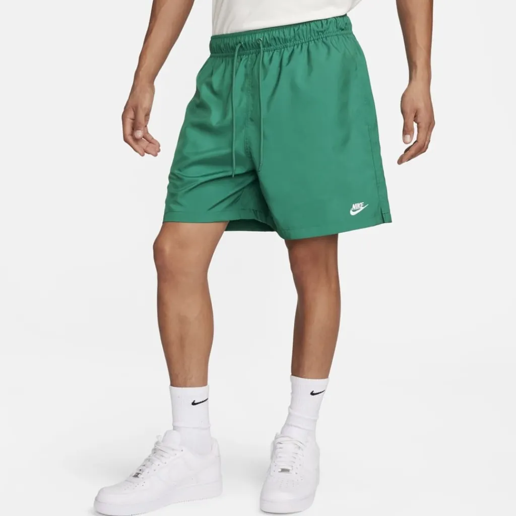 Shorts*Nike Mens Sportswear Essentials Woven Flow Shorts in Green