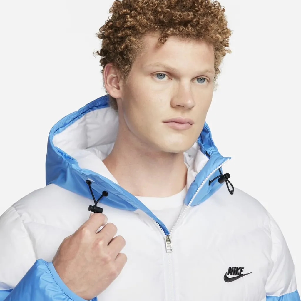 Coats And Jackets*Nike Mens Storm Fit Windrunner Primaloft Hooded Puffer in White