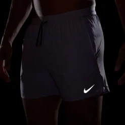 Fitness And Gym Shorts*Nike Mens Stride Dri Fit 5 Brief Lined Running Shorts in Purple