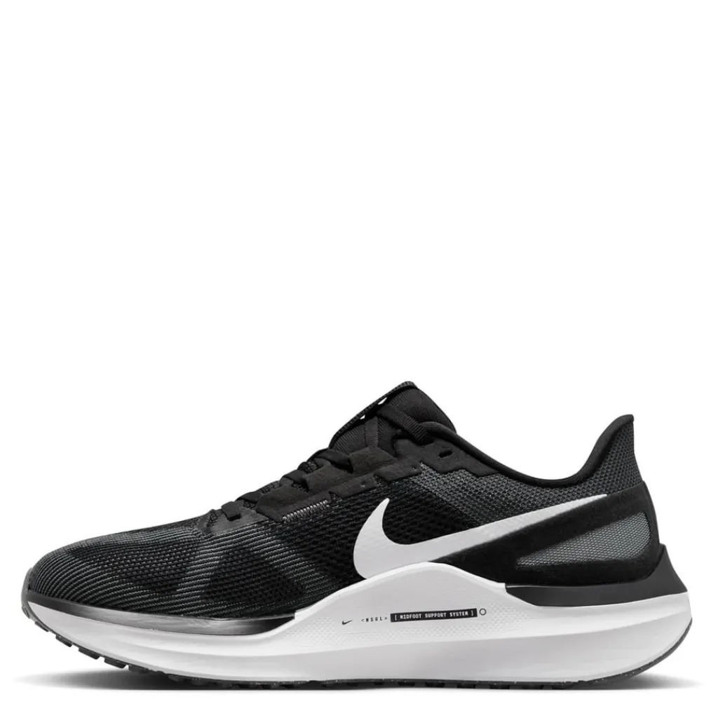 Running Shoes|Fitness And Gym Footwear*Nike Mens Structure 25 Road Running Shoes in Black