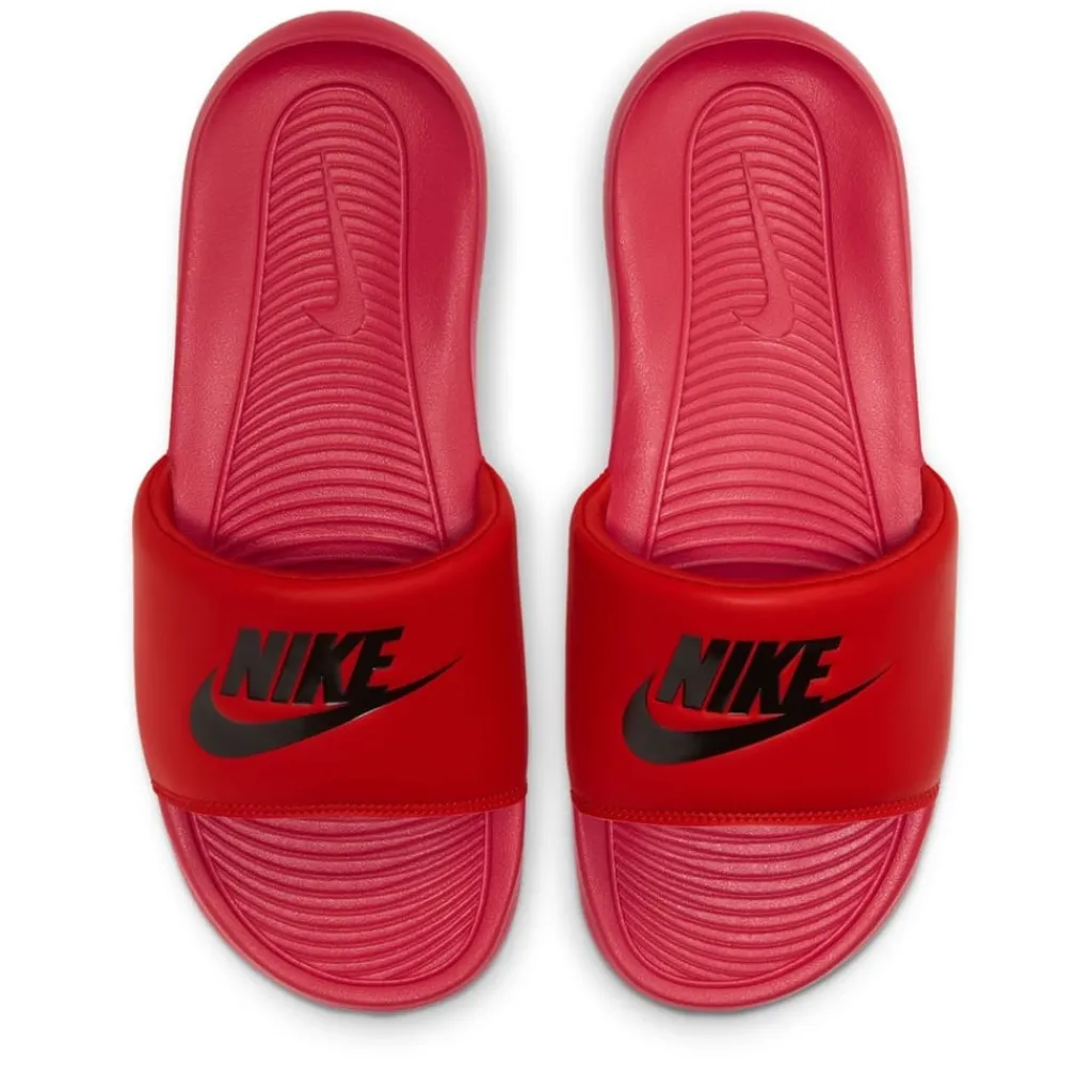 Slippers*Nike Mens Victori One Slide in Red