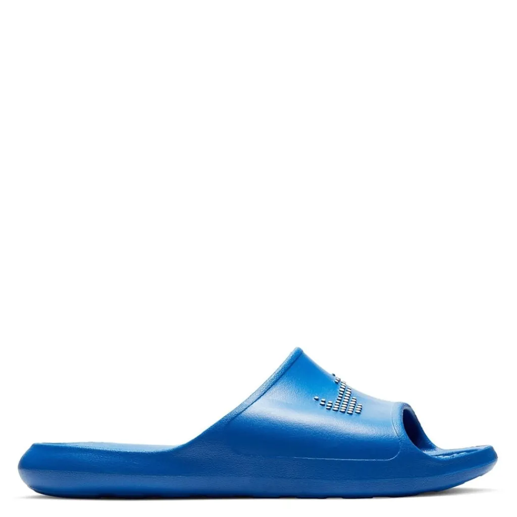 Beach Shoes*Nike Mens Victori Shower Sliders in Blue