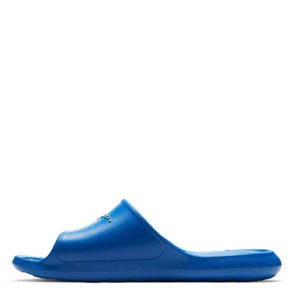 Beach Shoes*Nike Mens Victori Shower Sliders in Blue