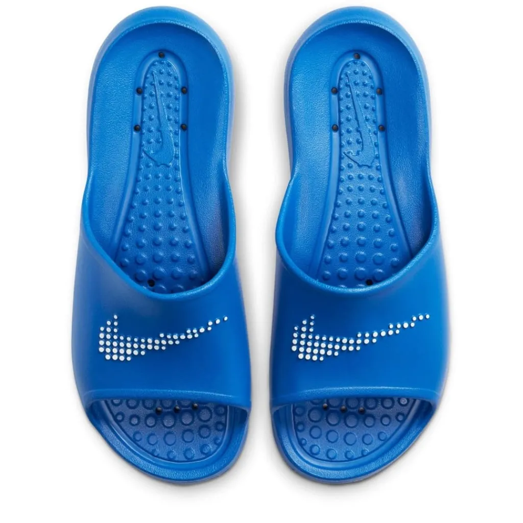 Beach Shoes*Nike Mens Victori Shower Sliders in Blue