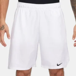 Fitness And Gym Shorts|Fitness And Gymwear*Nike Mens Victory Dri Fit 9 Tennis Shorts in White