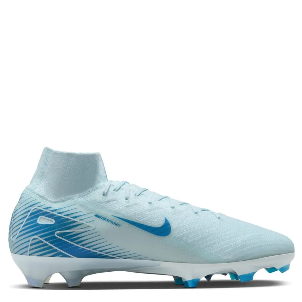 Footwear|Football Boots*Nike Mercurial Superfly 10 Elite Firm Ground Football Boots in Blue