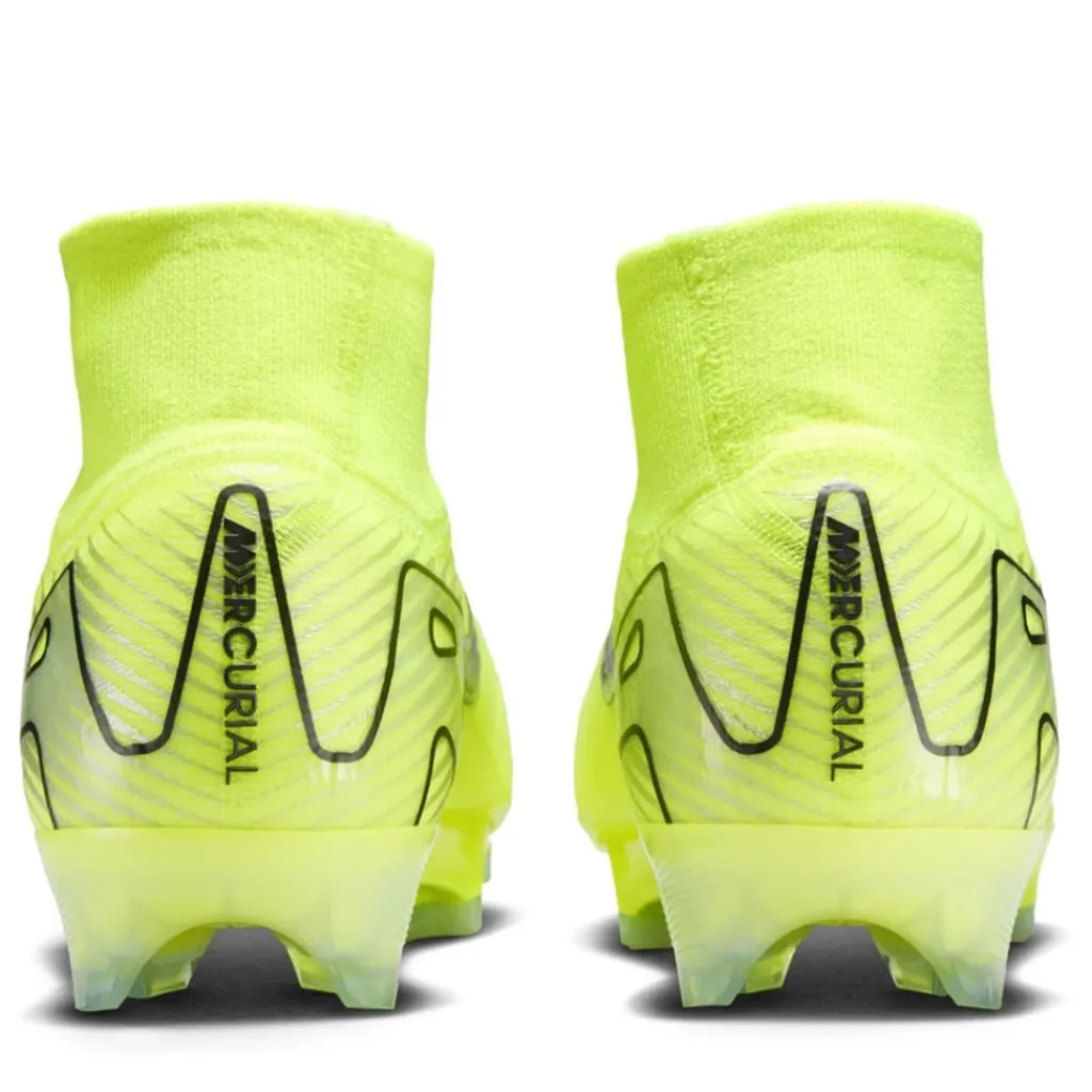 Football Boots*Nike Mercurial Superfly 10 Elite Firm Ground High Top Football Boots in Green