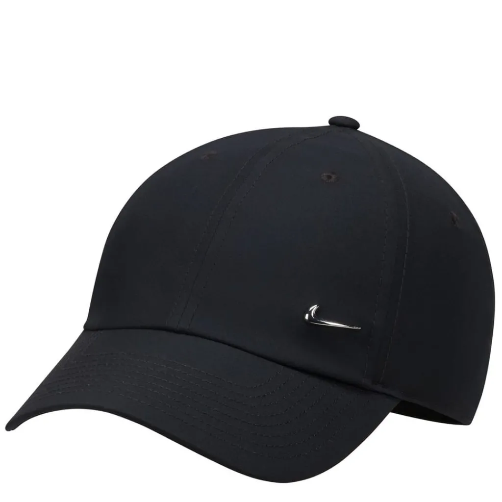 Caps-Hats*Nike Metal Swoosh Cap in Black